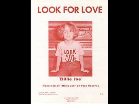 Billie Joe – Look For Love (1977, Vinyl) - Discogs