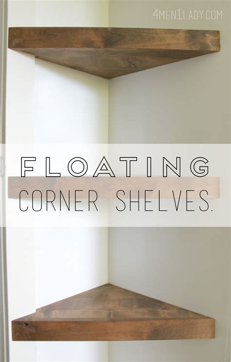 Diy Floating Corner Wall Shelf