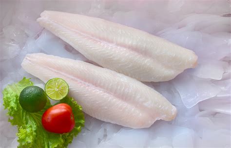 Frozen pangasius fillet, skinless, boneless. - Aquatex