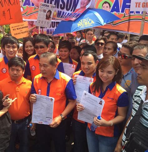 Caloocan Mayor Oca Malapitan formalizes reelection bid | via jeck ...