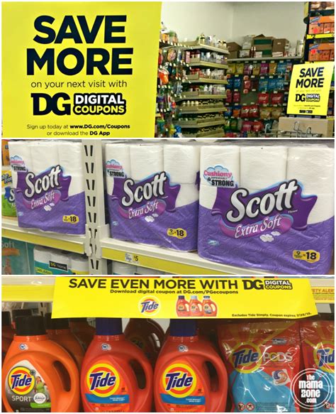 Save at Dollar General with Digital Coupons | The Mama Zone | Digital ...