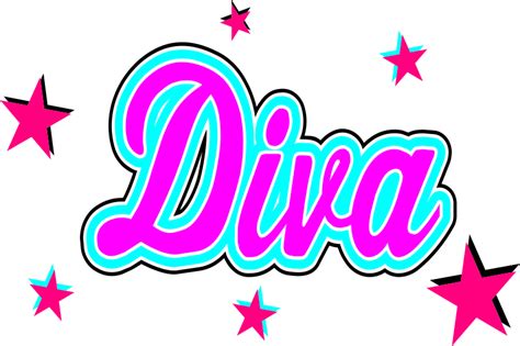 Diva Girls Clipart