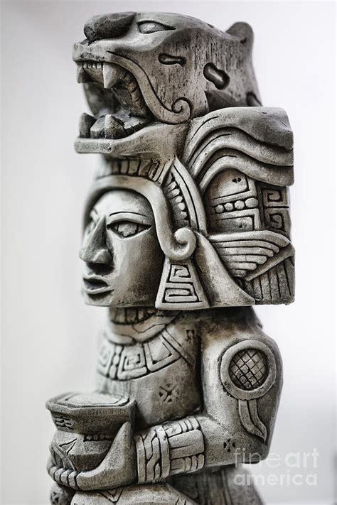 Maya Statue Photograph by Rafael Pacheco - Fine Art America