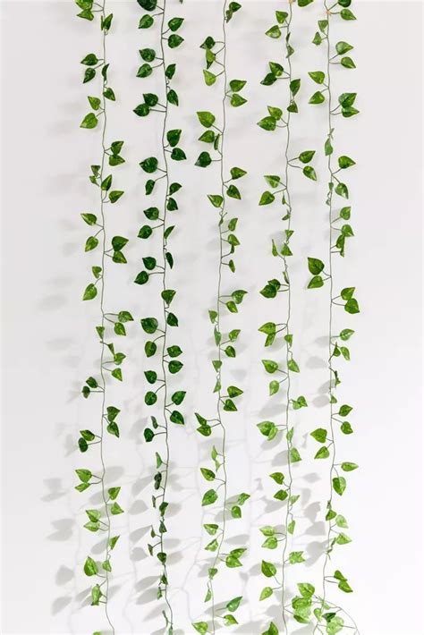 Faux Hanging Vine Garland | Boho bedroom decor, Hanging vines, Hanging ...