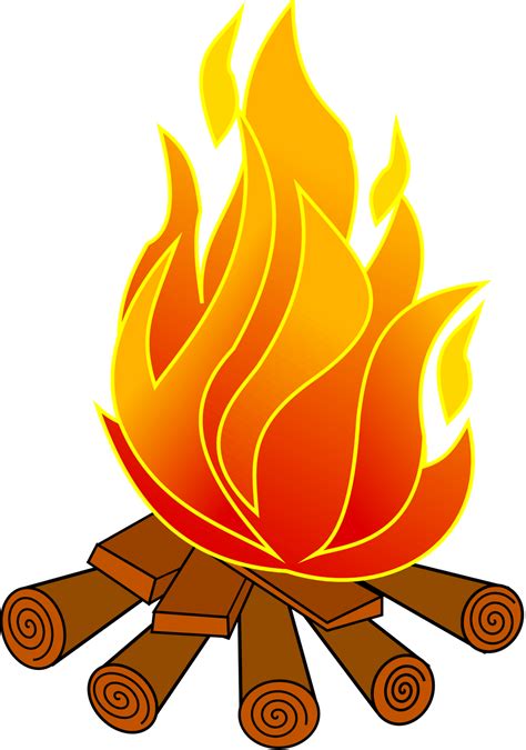 clipart campfire - Clip Art Library