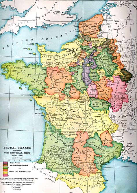 Political Medieval Maps - Capetian France