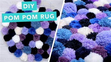 How To Make Homemade Pom Rugs | Bryont Blog