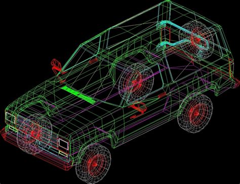 Car 3D DWG Model for AutoCAD • Designs CAD