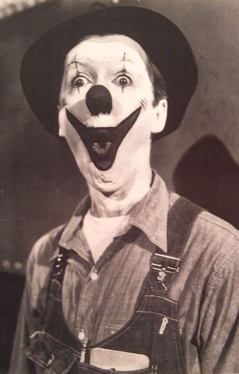 Greatest Show on Earth Film | Clown Makeup James Stewart | Vintage ...