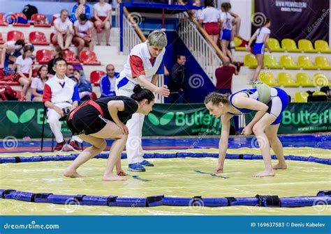 Sumo Wrestling Training In Tokyo, Japan Editorial Photo | CartoonDealer ...