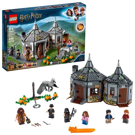 Buy LEGO Harry Potter Hagrid's Hut: Buckbeak's Rescue 75947 Toy Hut ...