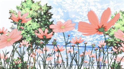 flowers, anime, and gif image Ästhetischer Anime, Old Anime, Anime Art ...