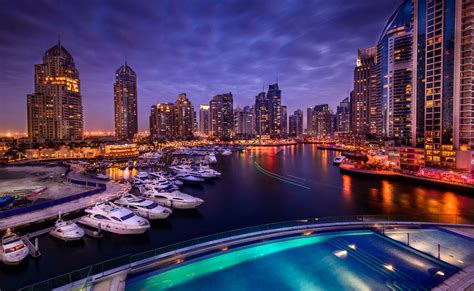 3840x2360 dubai marina 4k pc wallpaper | Dubai, Nightscape, Dubai city