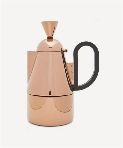 Copper-Toned Brew Stovetop Espresso-Maker | Liberty London