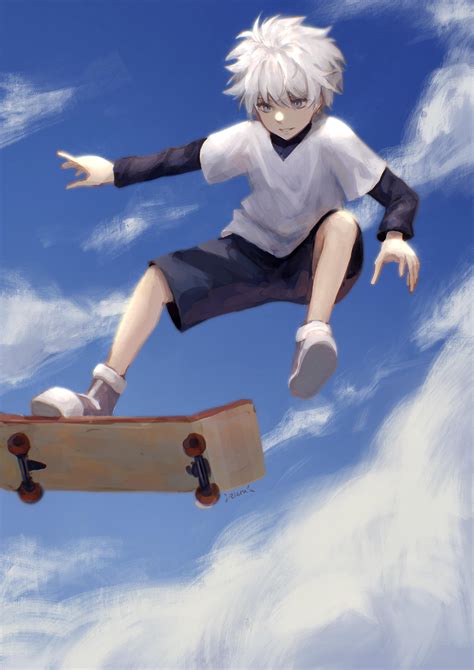 Skater Killua : r/HunterXHunter