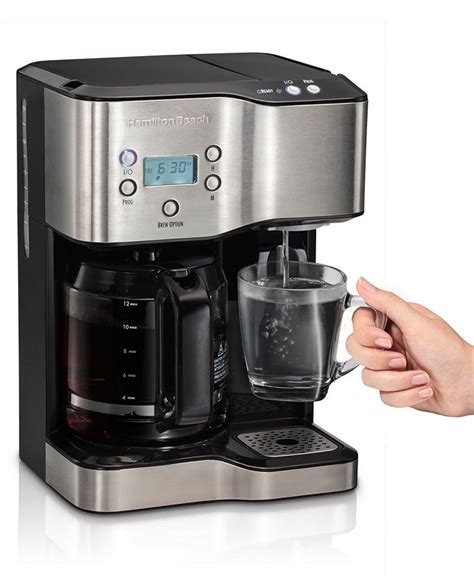 Hamilton Beach Coffee Maker & Hot Water Dispenser - Macy's