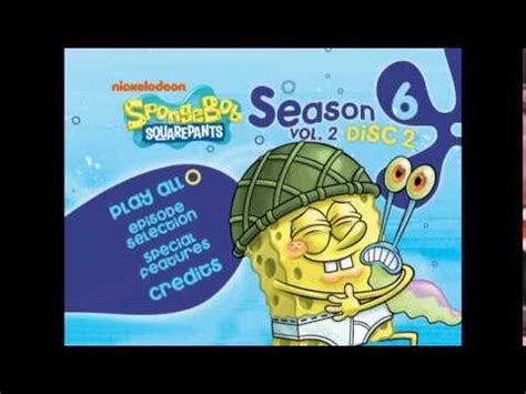 Spongebob Squarepants Season 6 Volume 1 Dvd Thai