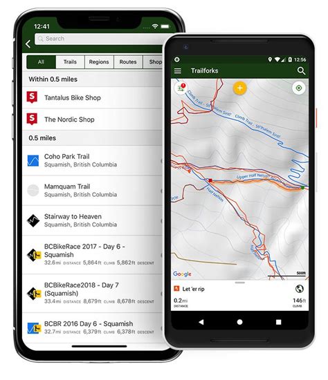 Trailforks Mobile App