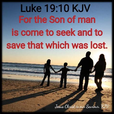 Pin by Jennifer Karbowiak on KJBible Verses | The son of man, Kjv, Luke