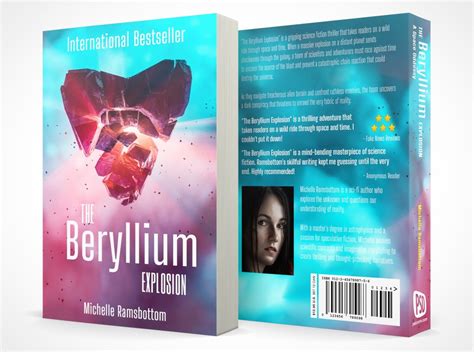 FREE PSD 6X9 Beryllium Book Cover Design