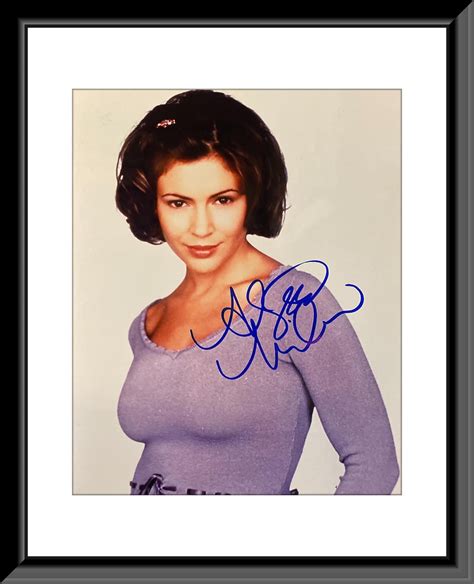 Alyssa Milano Signed Photo - Etsy