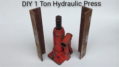 DIY 1 Ton Hydraulic Press - YouTube | Diy, Bottle opener wall, Hydraulic