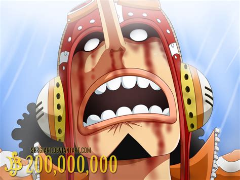 Wanted #4 - God Usopp by SergiART on DeviantArt