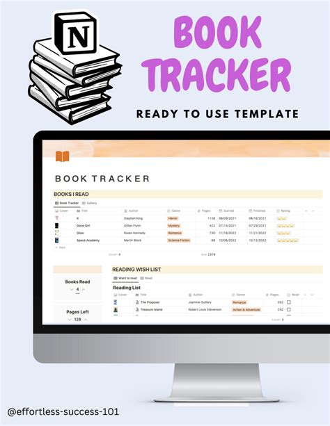 (ULTIMATE!!) Notion: Book Tracker