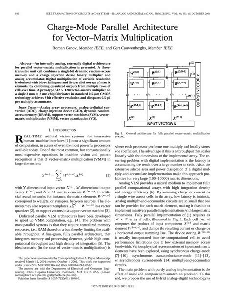 (PDF) Vector Matrix Multiplication - DOKUMEN.TIPS