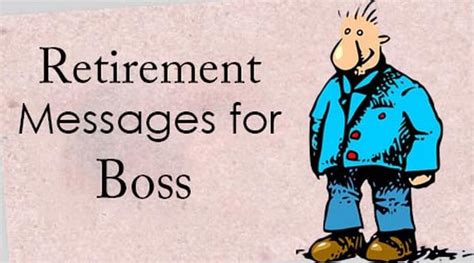 Retirement Wishes for Boss - Retirement Card Messages