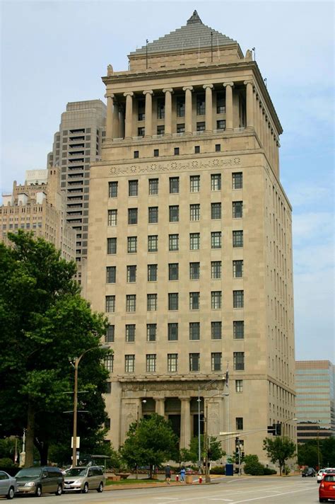 Civil Courts Building, Klipstein & Rathmann, St Louis, USA, 1930 ...