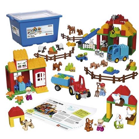 LEGO DUPLO Farm Set - LEGO Education DUPLO farm building set 150 pieces ...