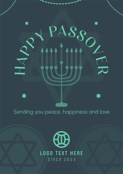 Happy Passover Greetings Favicon | BrandCrowd Favicon Maker