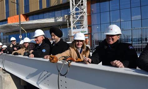 York University’s new Markham campus marks 'topping out' milestone with ...