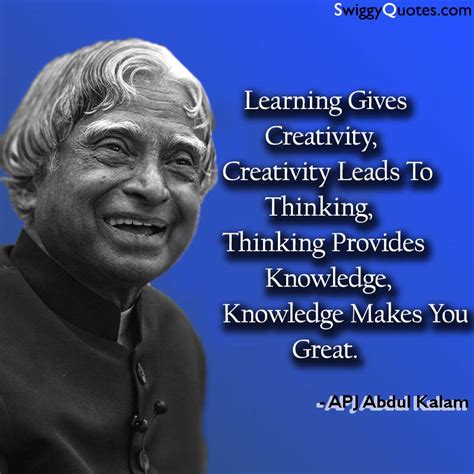 17+ Inspiring APJ Abdul Kalam Education Quotes [With Images] - Swiggy ...