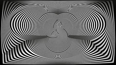 HD wallpaper: Artistic, Illusion, Black & White, Optical Illusion ...