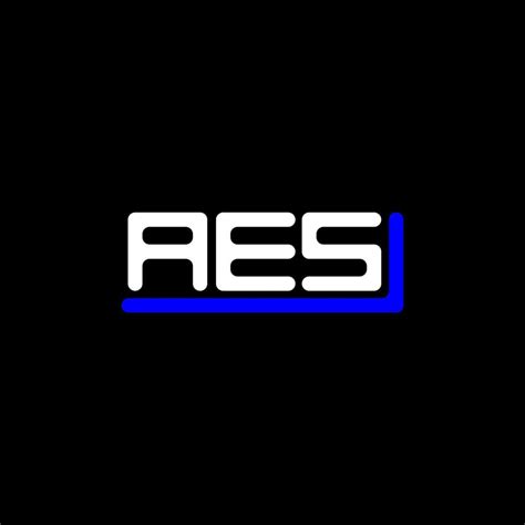 AES letter logo creative design with vector graphic, AES simple and ...