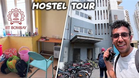 Hostel Life at IIT Bombay: Mess Food, Dorm Tour!! - YouTube