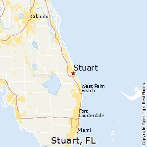 Map Of Florida Stuart - Viole Jesselyn