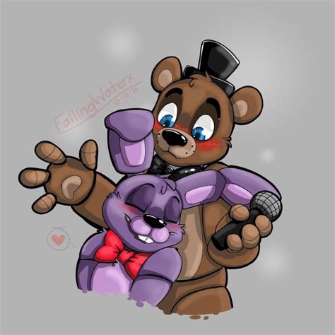 FNaF: Freddy x Bonnie by FallingWaterx | Fnaf freddy, Fnaf, Anime fnaf