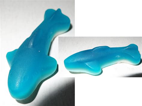 Gummy Blue Sharks - purchase at The Professors Online Lolly Shop (4671)