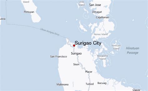 Surigao City Location Guide