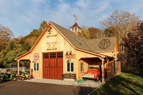 Custom Barn Garage Before & After: The Barn Yard & Great Country ...