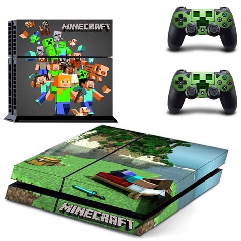 Skin Cover For PlayStation 4 - Minecraft - ConsoleSkins.co