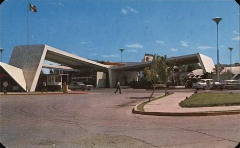 Piedras Negras Border Crossing Colorado Mexico Postcard