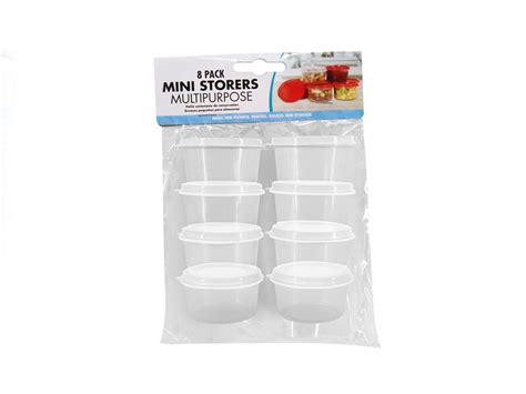 mini storage jars x 8 – Shiploads