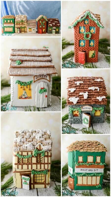 Victorian London Gingerbread Houses | Tikkido.com