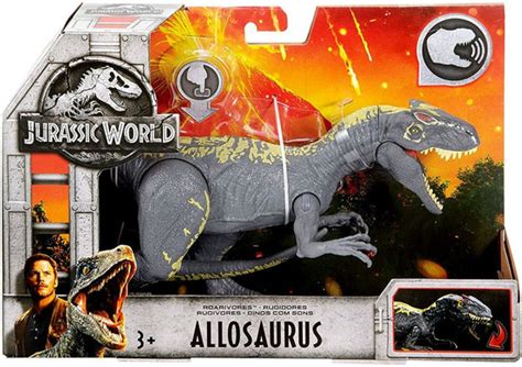 Jurassic World Fallen Kingdom Roarivores Allosaurus Action Figure ...