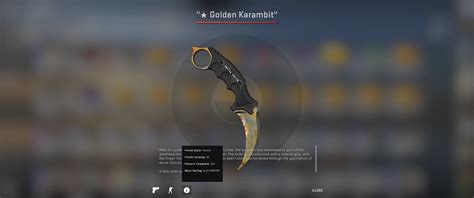 [PC] Karambit | Case Hardened (WW) "Gold Gem" (Seed 231) : r ...