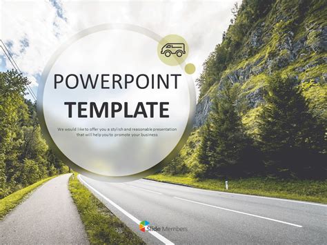 Free Road Trip Powerpoint Template